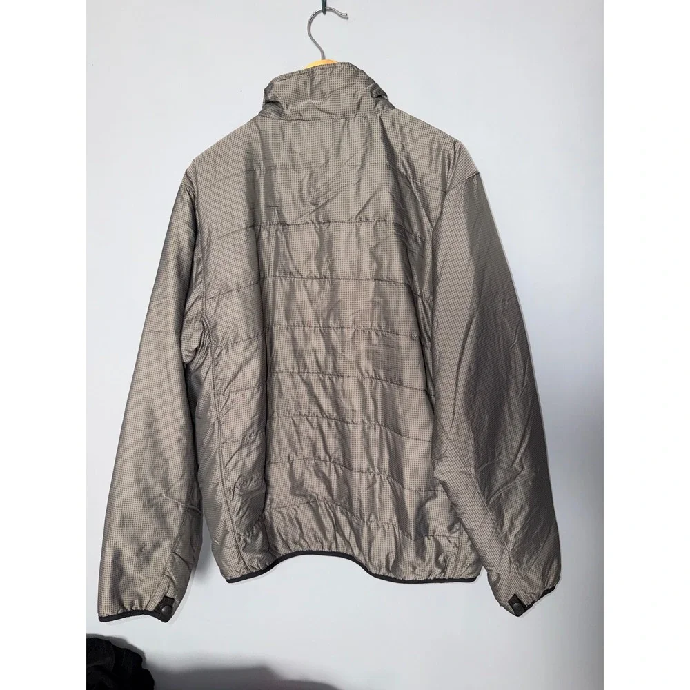 The North‎ Face Mens Lightweight Full Zip Jacket Grey Plaid L